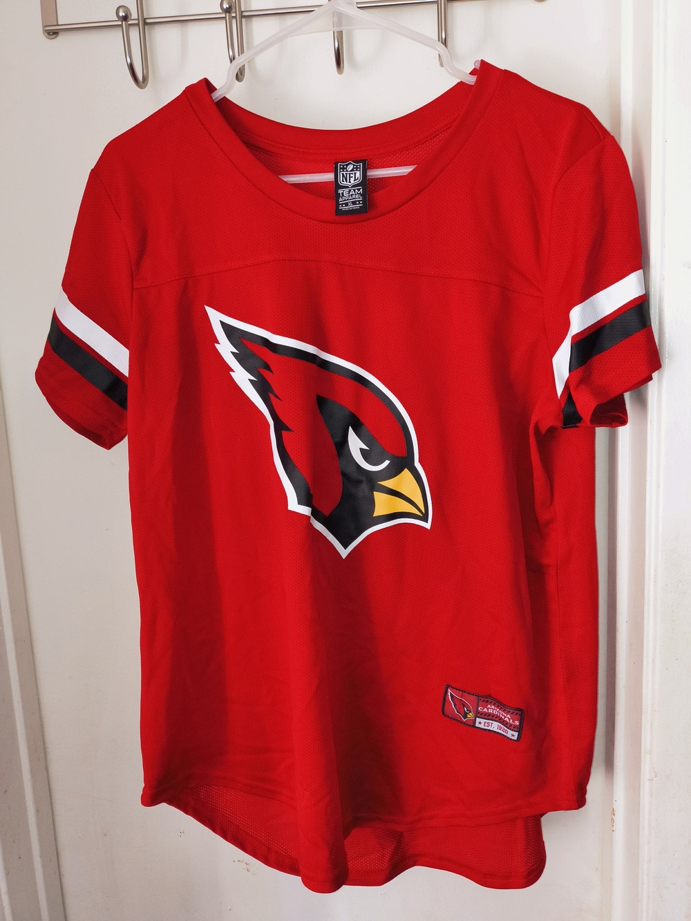 Arizona Cardinals Red Short-Sleeve Team Jersey Tee